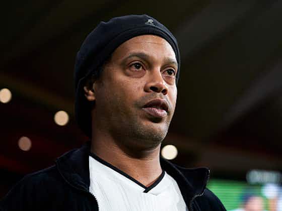 Imagen del artículo:Ronaldinho informó que dio positivo por coronavirus