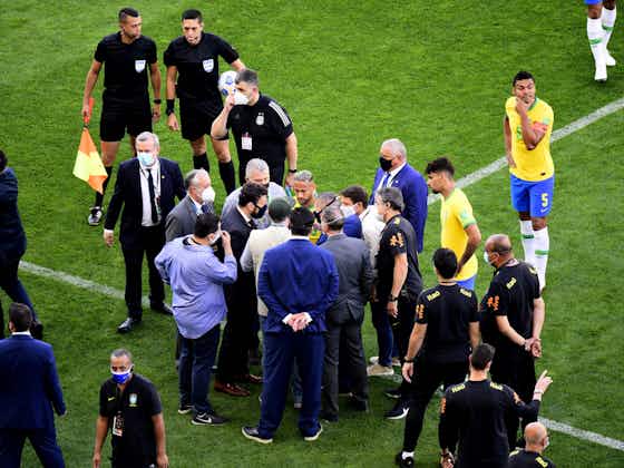 Artikelbild:Gesundheitsamt bricht Spiel Brasilien vs. Argentinien ab