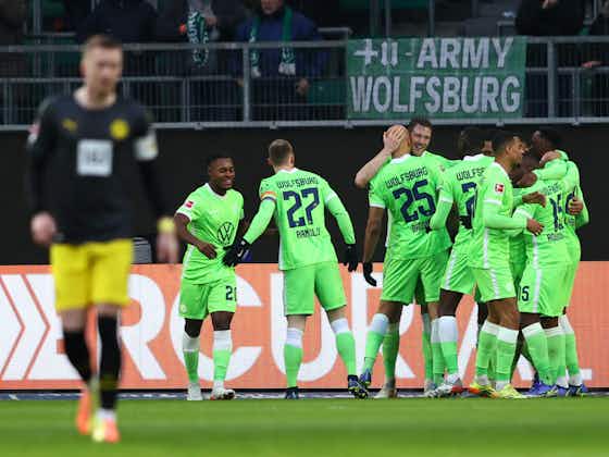 Artikelbild:Dank Weghorst! Wolfsburgs Torlos-Serie gegen BVB endet nach Ewigkeiten