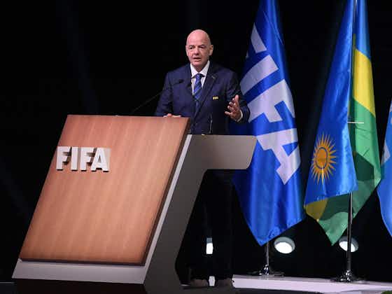 Artikelbild:FIFA: Infantino als Präsident im Amt bestätigt – Eigenlob für WM 2022