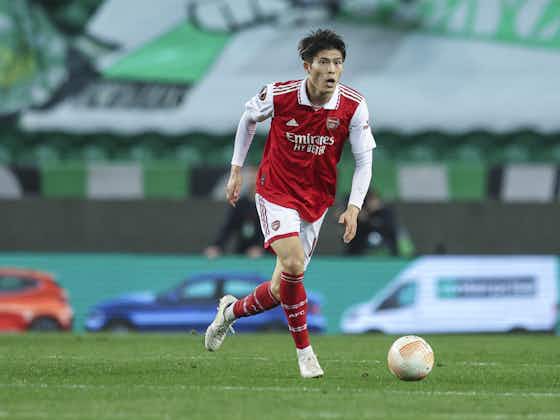 Artikelbild:Arsenal-Schock: Tomiyasu fällt für die restliche Saison aus
