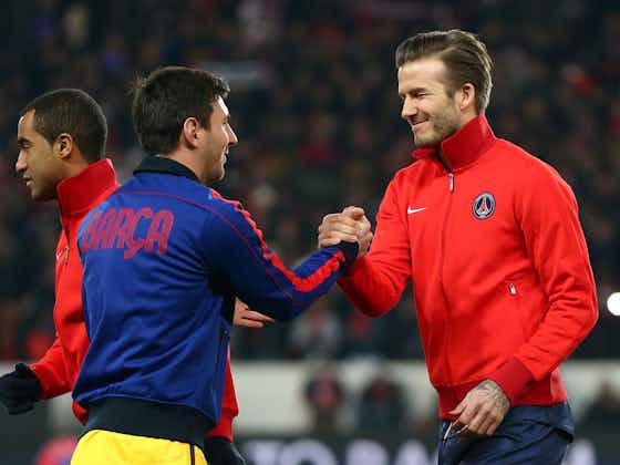 Artikelbild:Miteigentümer David Beckham: Wechselt Lionel Messi zu MLS-Klub Inter Miami?