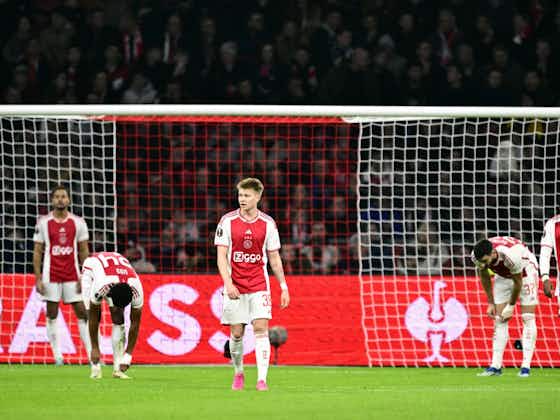 Artikelbild:Nächster Tiefpunkt: Ajax scheitert im Pokal an Viertligisten!