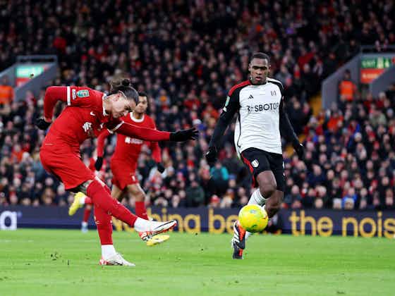 Artikelbild:Carabao Cup | Nuñez doppelter Assistgeber: Liverpool dreht Rückstand gegen Fulham