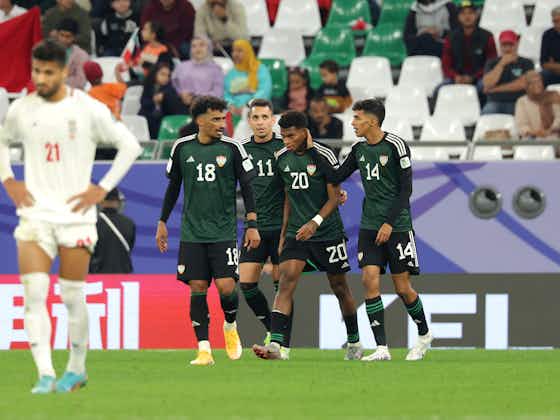 Artikelbild:Asien-Cup: VAE entscheidet Krimi im Fernduell mit Palästina in der Nachspielzeit