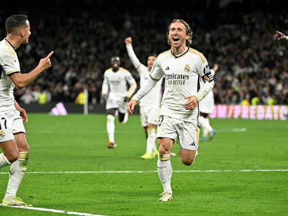Artikelbild:La Liga | Edeljoker Luka Modric wird zum goldenen Real-Torschützen beim Sieg gegen den FC Sevilla