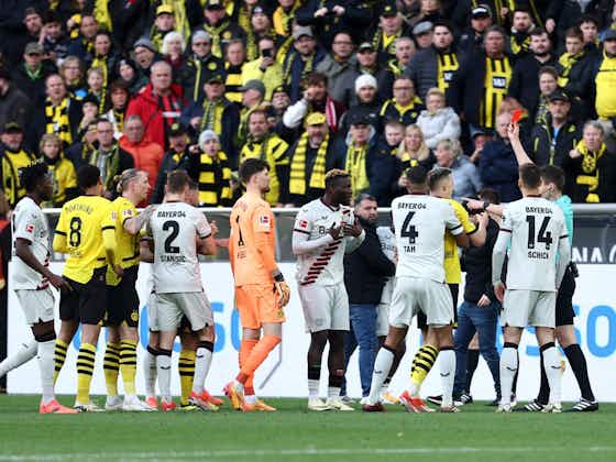 Artikelbild:Last-Minute-Leverkusen schlägt wieder zu: Stanisic verhindert erste Bayer-Niederlage in Dortmund!