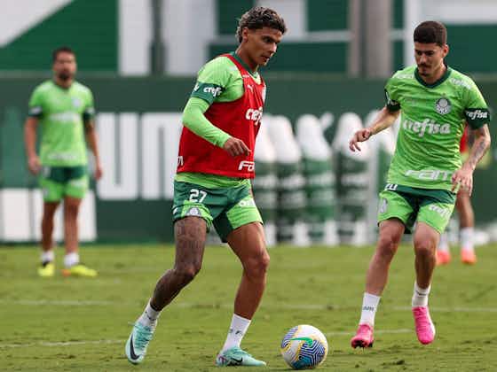 Imagem do artigo:Palmeiras treina para enfrentar Internacional, e Ríos convoca torcida à Arena Barueri