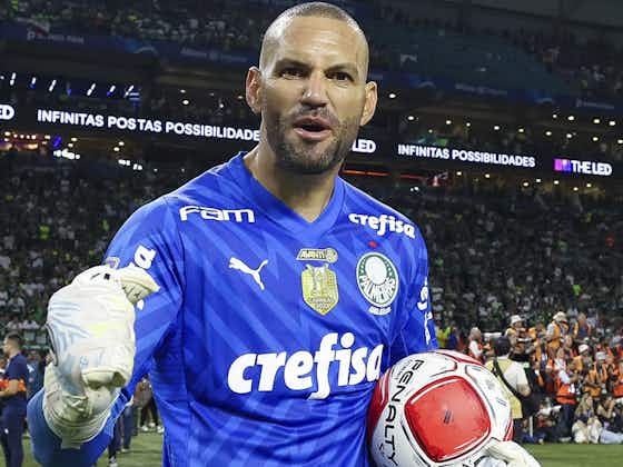 Imagem do artigo:Weverton pode se tornar segundo goleiro que mais jogou pelo Palmeiras no Brasileirão