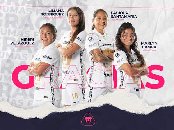 Imagen del artículo:Bajas en el primer equipo Femenil de Pumas