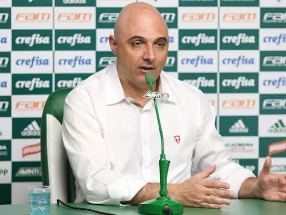 Imagem do artigo:Galiotte tranquiliza torcida sobre Abel Ferreira e comenta volta de Dudu ao Palmeiras