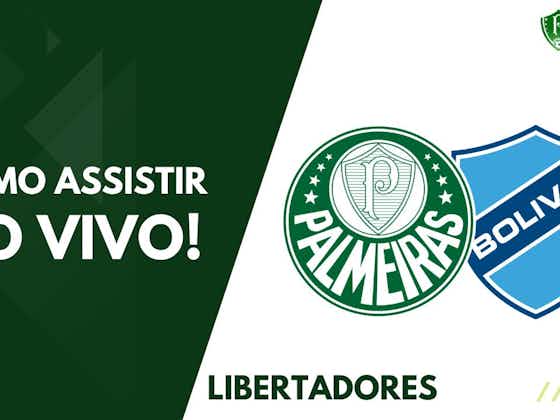 Palmeiras x Bolívar: veja como assistir ao jogo ao vivo pela TV
