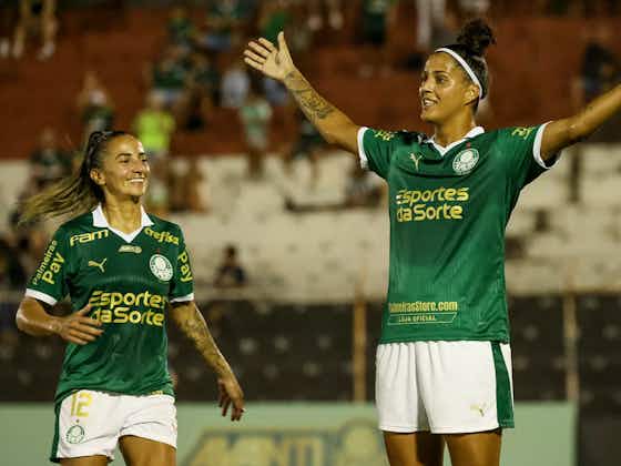 Imagem do artigo:Hoje tem AO VIVO e grátis! Palmeiras enfrenta RB Bragantino pelo Brasileiro Feminino