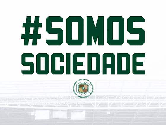 Imagem do artigo:Palmeiras lança campanha pela paz no futebol