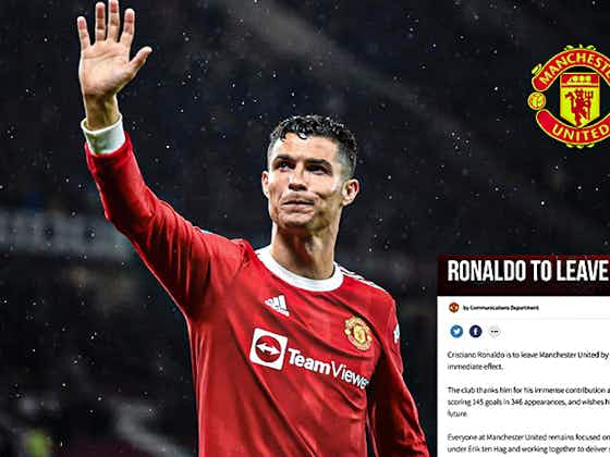 Imagen del artículo:¿Por qué el Manchester United rescindió el contrato de Cristiano Ronaldo?