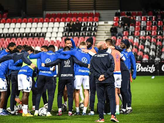 Image de l'article :Ligue 2 : Auxerre veut s’éviter une frayeur