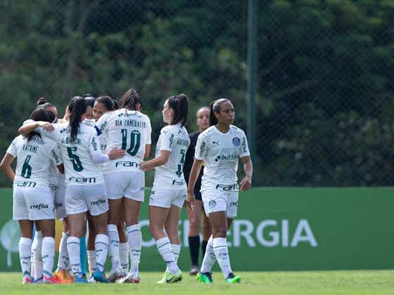 Imagem do artigo:De virada, Palmeiras vence e se mantém líder do Brasileiro Feminino
