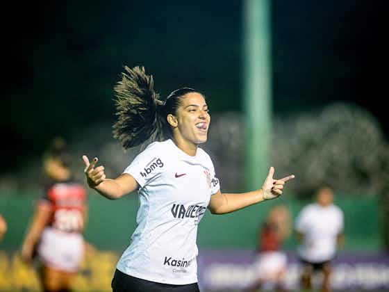 Imagem do artigo:Corinthians vence o Flamengo de virada e Rubro-Negro se complica no Brasileirão Feminino