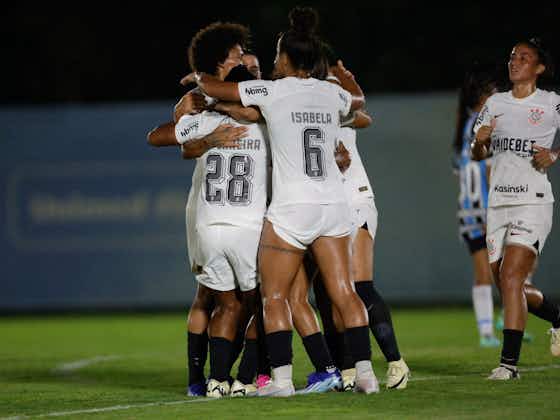 Imagem do artigo:Brasileiro Feminino: Corinthians vence o Grêmio no encerramento da primeira rodada