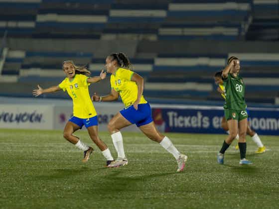 Imagem do artigo:Brasil vence a segunda no Sul-americano sub-20
