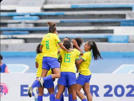 Imagem do artigo:Sul-Americano sub-20: Seleção Brasileira vence a Argentina