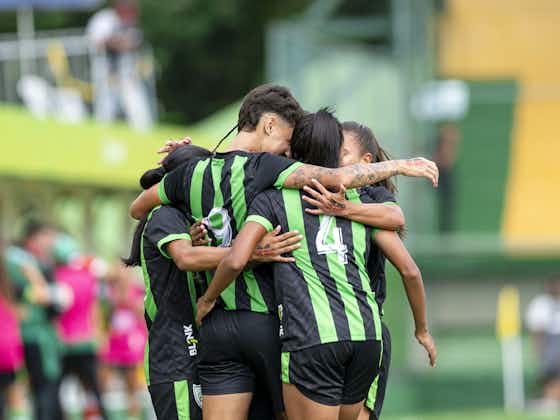 Imagem do artigo:Brasileiro Feminino: América-MG goleia e Cruzeiro empata