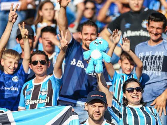 Imagem do artigo:Grêmio é o time que mais levou torcedores para o estádio nos jogos da Série B