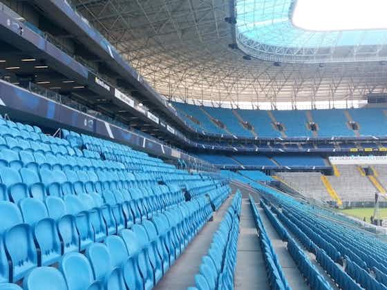 Imagem do artigo:Arquibancada norte da Arena do Grêmio continua fechada