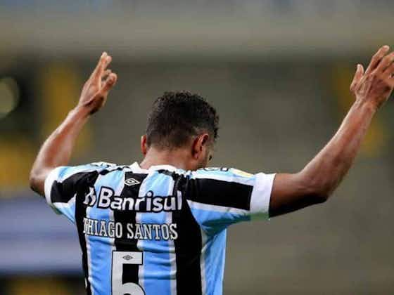 Imagem do artigo:URGENTE: Thiago Santos dá adeus ao Grêmio e já tem destino definido