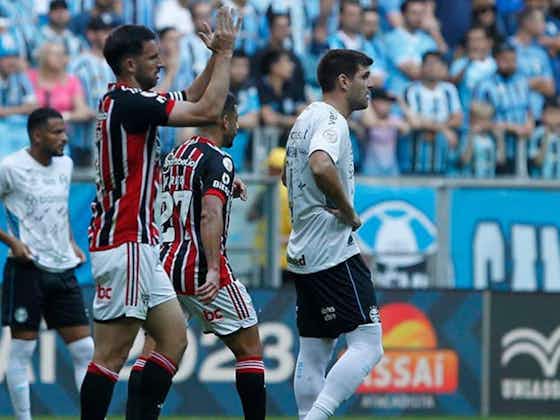 Imagem do artigo:Gol sofrido pelo Grêmio entra para a história do São Paulo; entenda