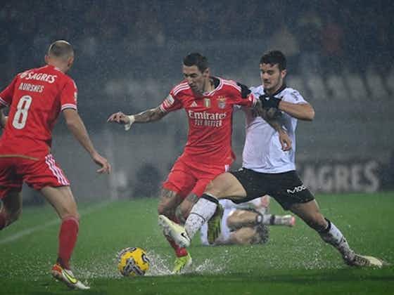 Article image:Vitória hold Benfica to 2-2 draw in stormy Guimarães