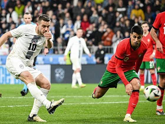 Article image:Slovenia 2-0 Portugal - Seleção suffer their first defeat under Roberto Martínez