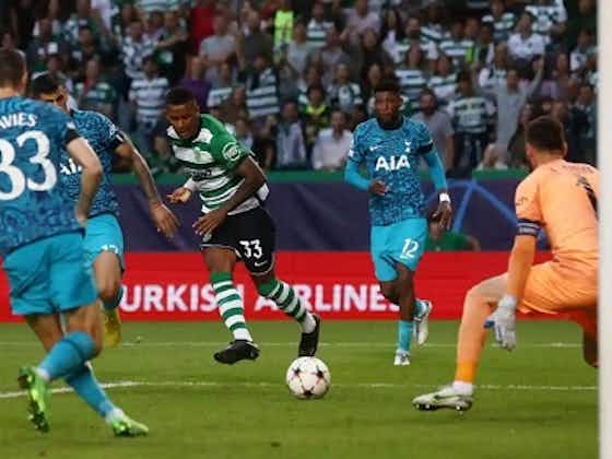 Article image:Last-gasp goals give Sporting memorable 2-0 Champions League win over Tottenham