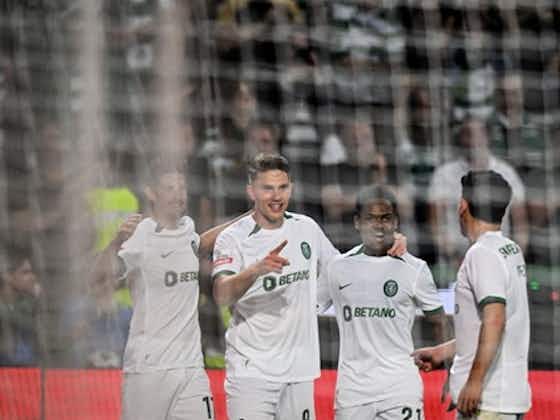 Article image:Sporting brush aside Vitoria 3-0 to go ten points clear at table top