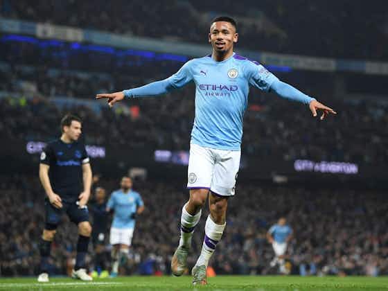 Imagem do artigo:Gabriel Jesus festeja jogo de número 200 com o Manchester City