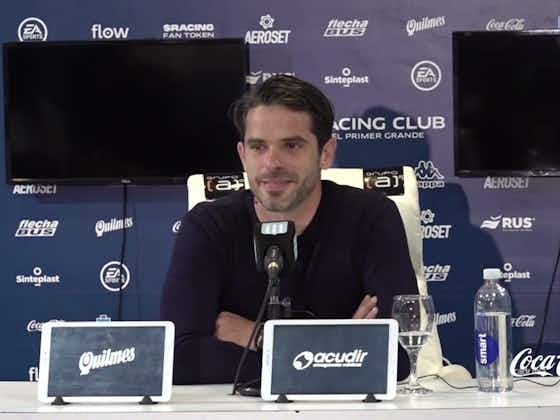 Imagen del artículo:Conferencia de prensa de Fernando Gago – Fecha 21 – Racing 2 vs Unión 1 (26 sep 2022)