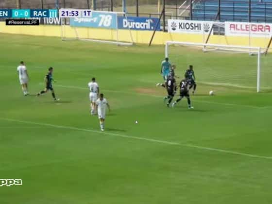 Imagen del artículo:El gol de la Reserva de Racing en el empate 1-1 vs Rosario Central, por la 22ª fecha del torneo.