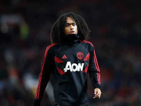 Article image:Tahith Chong is believed to leave Manchester United on loan