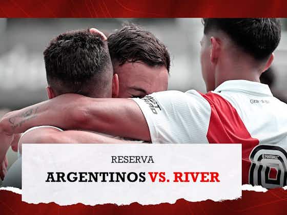 Imagen del artículo:(VIDEO) Argentinos Juniors vs. River [Reserva – EN VIVO]