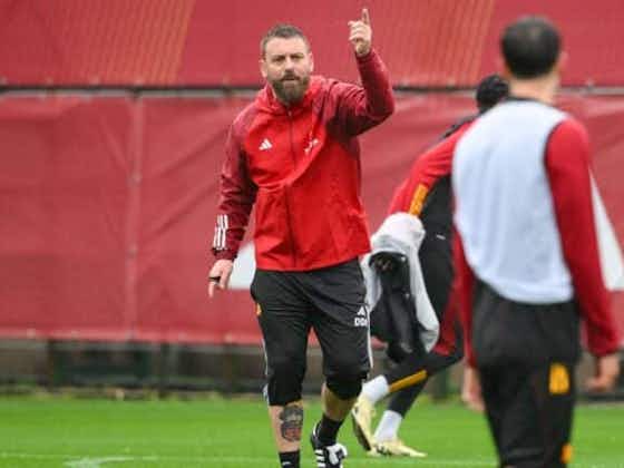 Article image:Daniele De Rossi reveals his main message to players: “Roma must never lack courage.”