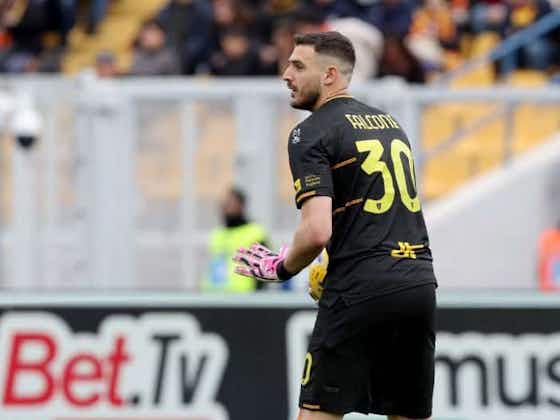 Article image:Lecce goalkeeper Falcone: “It’s always special to face Roma, it’s the club of my heart.”