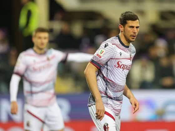 Article image:Bologna’s Remo Freuler: “We will play with courage against Roma.”