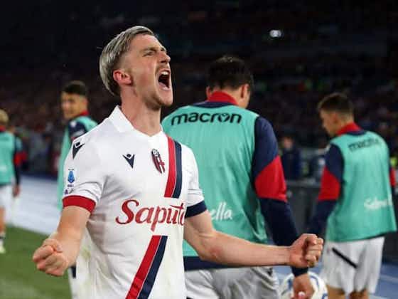 Article image:Bologna’s Alexis Saelemaekers: “I knew how to beat Svilar.”