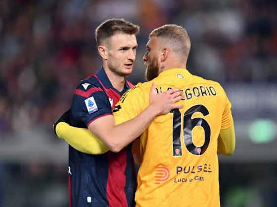 Article image:Bologna’s Stefan Posch: “We’ll be 100% motivated against Roma.”