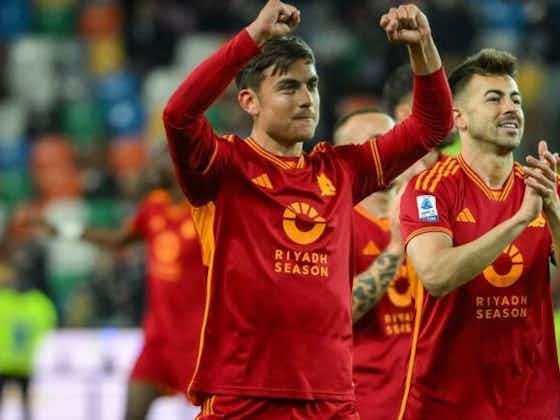 Article image:Paulo Dybala contributes to 25 Roma goals this season, helps generate 20 Serie A points