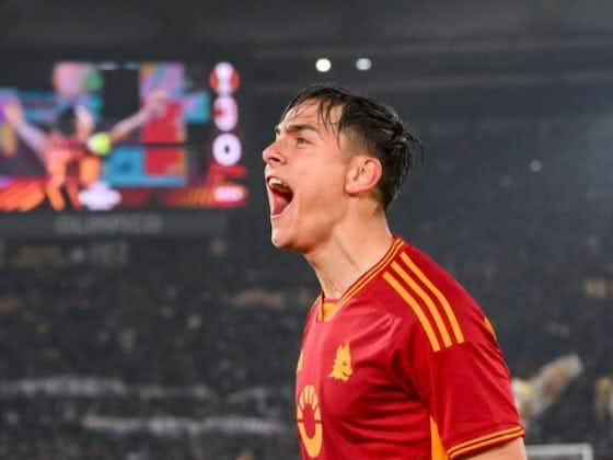 Article image:Dybala matches Batistuta’s goal-scoring record with Roma in fewer games