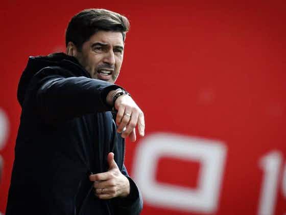 Article image:Report: ex-Roma boss Paulo Fonseca among candidates to replace Stefano Pioli at Milan