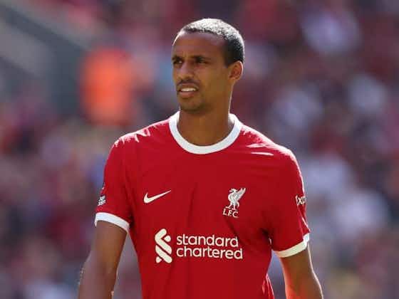 Article image:Joel Matip proposed to Roma ahead of free agency