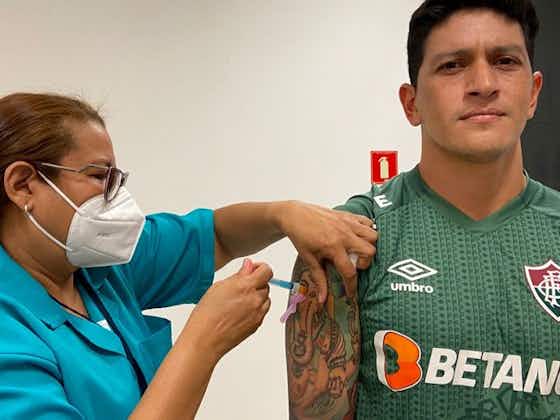 Imagem do artigo:Jogadores e funcionários recebem vacina contra gripe no CT Carlos Castilho