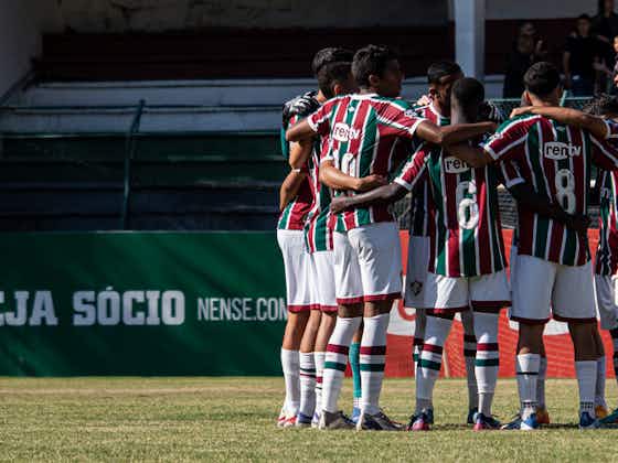 Imagem do artigo:Fluminense é superado no jogo de ida da final da Copa Rio Sub-17